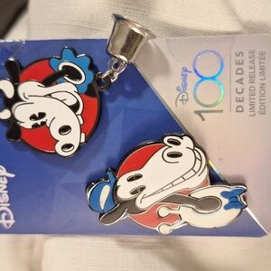 Disney's Clarabelle Cow & Horce Horsecollar 100 Years Decades Pins LR Set of 2